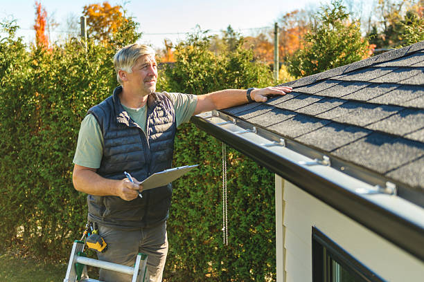 Professional Commercial Roofing technician working in Gower, MO
